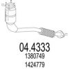 MTS 04.4333 Catalytic Converter